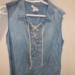 Denim dress